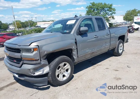 2017 Chevrolet Silverado 1500 2Lt из США, поврежденный, VIN 1GCVKREC5HZ165654